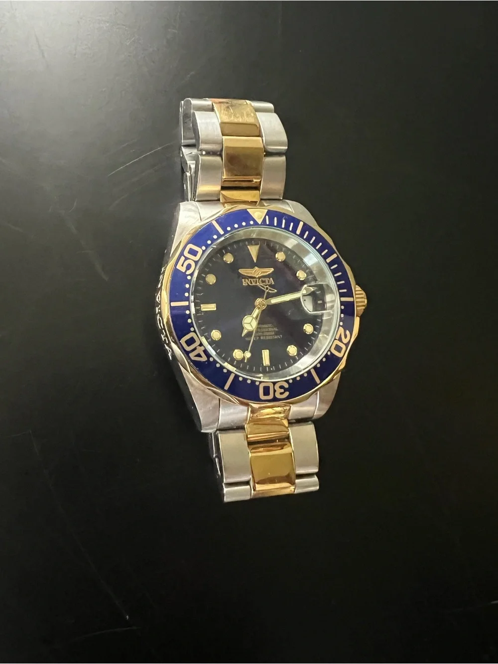 Invicta two tone stainless watch